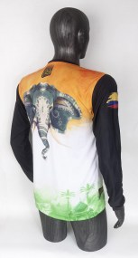 Jersey India color espalda